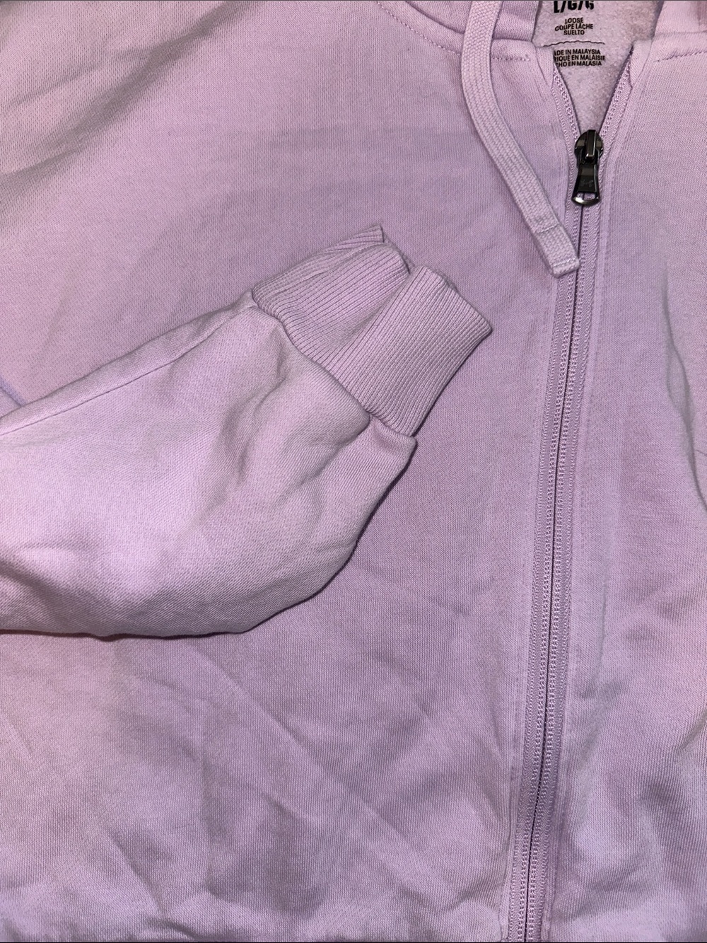 Under Armour Light Purple Zip Hoodie - Picture 4 of 5